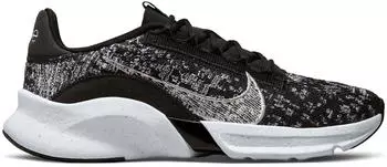 Nike SuperRep Go 3 Flyknit Next Nature Women black/white/metallic silver