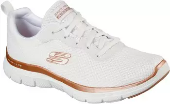 Skechers Flex Appeal 4.0 - Brilliant View white/rose