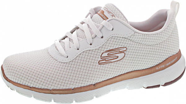 Skechers Flex Appeal 3.0 - First Insight white/rose gold