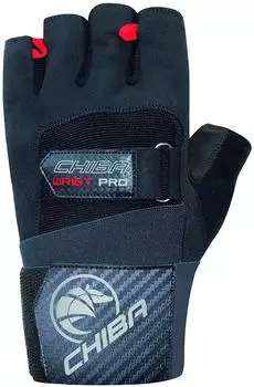Chiba Fitnesshandschuhe Wristguard Protect schwarz (40138)