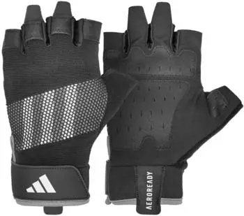 Adidas Performance Aeroready Trainingshandschuhe schwarz/grau (S)
