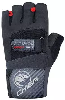 Chiba Wristguard Protect Handschuhe, schwarz, Unisex (40138)
