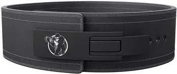 Gorilla Sports Gewichthebergürtel Vollnarbenleder 10mm Hebelverschluss XL (101332)