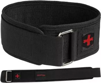 Harbinger Nylon Gewichthebergürtel 4" schwarz, XL (360913)