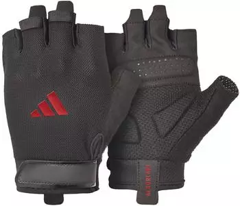 Adidas Essential Trainingshandschuhe, Aeroready, Velourlederimitat-Handfläche (ADGB-15000RD)