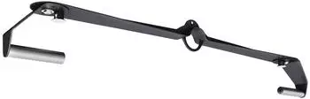 Gorilla Sports Latzugstange & Rudergriff 360° drehbar, Stahl, 200kg (101349)