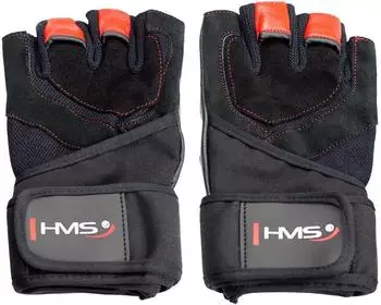 COFI1453 RST01 Fitness-Handschuhe Herren schwarz/rot (17-63-205)