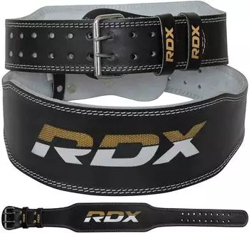 Rdx Sports 4'' Gewichthebergürtel schwarz, 2XL (WBS-4RB-2XL)
