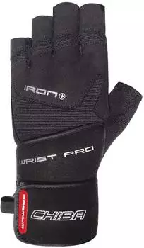 Chiba Iron Premium II Trainingshandschuhe, schwarz, Unisex (42146)