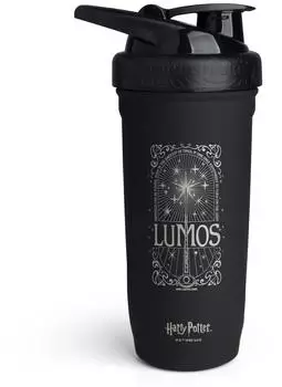 SmartShake Reforce Stainless Steel Shaker Harry Potter Lumos, 900ml (11152701)