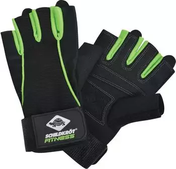 Schildkr&ouml;t Fitness-Handschuhe Pro, schwarz-gr&uuml;n (960154)