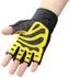 COFI1453 RST01 Fitness-Handschuhe Herren, schwarz/gelb (17-63-200)