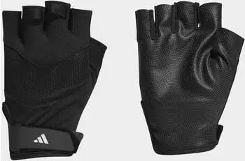 Adidas Training Handschuhe Unisex, schwarz/weiß, L (II5598)