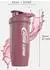Best Body Nutrition Reforce Edelstahl-Proteinshaker mit Sieb, deep rose matt