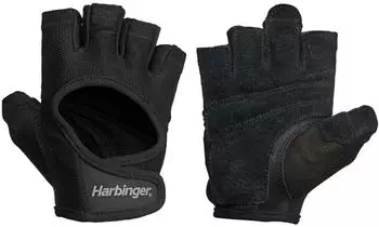 Harbinger Power Women's Gewichtheber-Handschuhe, schwarz (21499)