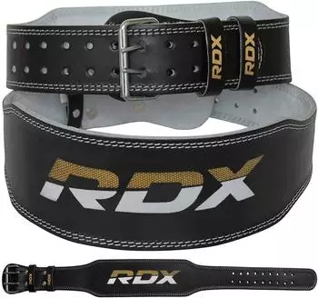 RDX Gewichtheberg&uuml;rtel 4" Leder (AT)