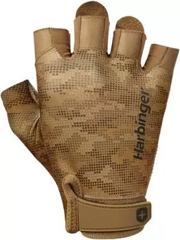 Harbinger Pro 2.0 Trainingshandschuhe Unisex, braun, Größe L (22255)