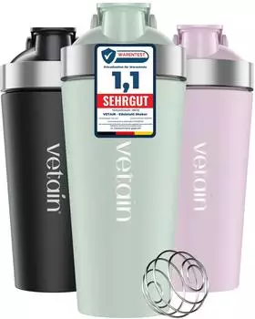 Vetain Edelstahl Shaker 700ml, mint