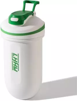 LuxusKollektion Protein Shaker aus Edelstahl, 500ml, auslaufsicher, BPA-frei