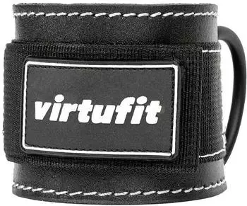 virtufit Knöchelriemen Leder, schwarz, Unisex (VF09006)