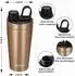 LuxusKollektion Protein Shaker Flasche, Edelstahl, doppelwandig, 20oz, BPA-frei