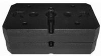 Christopeit Sport Gewichteplatten 10 kg Set, 2 Stk. tlg.