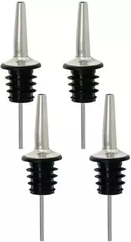 DanDiBo Flaschenausgie&szlig;er Edelstahl, 4er-Set (1036127273)