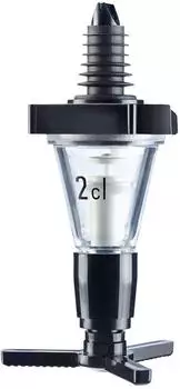 Westmark Dosiergerät 2cl, schwarz/transparent (92202260)