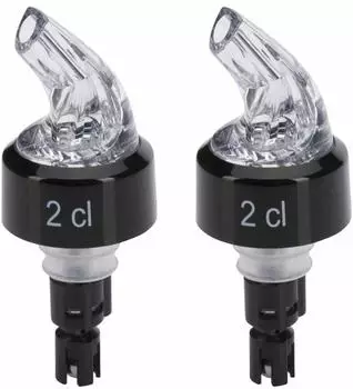 Westmark Auto-Pour Dosierausgießer 2cl, transparent, 2er-Set (992022EG)