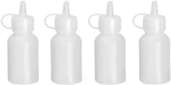 Hendi Mini-Spenderflaschen 4er-Set, 0,05L, transparent (557990)