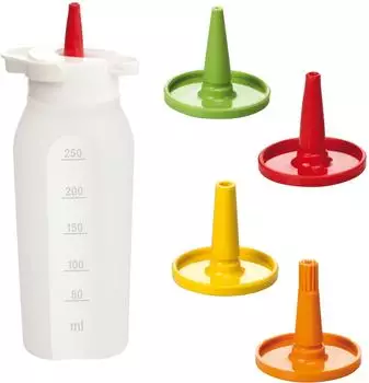 Tescoma Presto Dosierflasche 250ml, 4 Tüllen (420728)