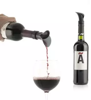 OEM Wintopp 2-in-1 Weinbelüfter mit Ausgießer und Stopfen