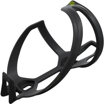 Syncros Tailor Cage 1.0 Fahrrad Flaschenhalter links matt schwarz/gelb