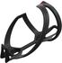 Fahrrad Flaschenhalter links matt schwarz/rot
