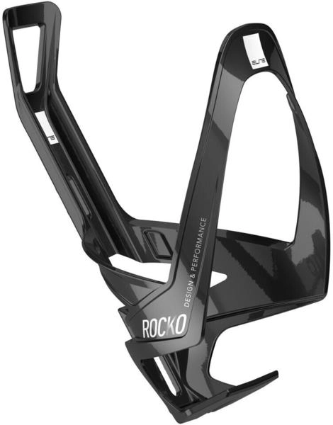 Elite Elite Rocko Carbon Flaschenhalter schwarz-weiß glänzend universal