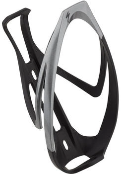 Specialized Rib Cage II Flaschenhalter matte black-liquid silver universal