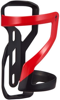 Specialized Zee Cage II Linksträger / Rechtsträger Flaschenhalter matte black-flo red rechts