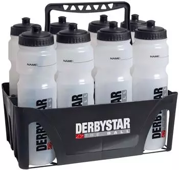 Derbystar Trinkflaschenhalter f&uuml;r 8 Flaschen, schwarz (4093000000)