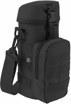 Brandit Bottle Holder II Molle Flaschenhaltertasche, schwarz (8041)