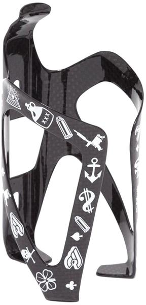 Cinelli Mike Giant Bottlecage (black, white)