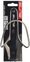Elite EL137102, Elite Moreo Bottle Cage Silber Black / Silver