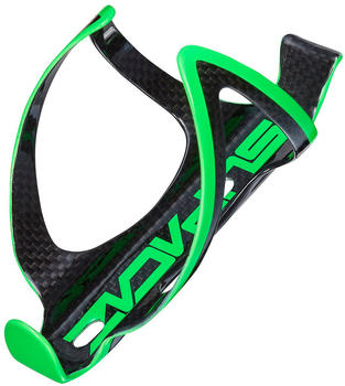 SUPACAZ Fly Cage Carbon Bottle Holder neon green
