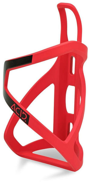 Cube Acid Flaschenhalter HPP Sidecage matt red'n'glossy black Left-Hand