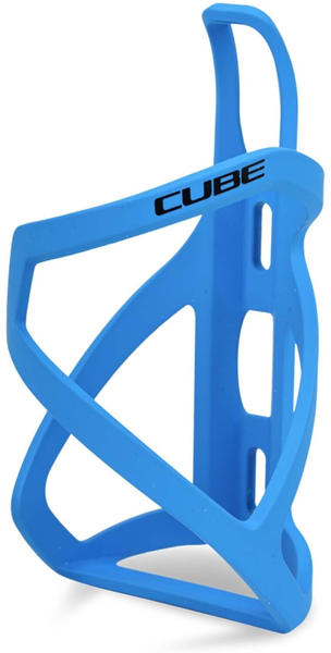 Cube Flaschenhalter HPP Sidecage matt blue´n´glossy black Left-Hand
