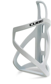 Cube HPP Fahrrad Flaschenhalter links matt weiß