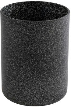 APS Dressingtopf / Flaschenkühler, außen Ø 11,5 cm, H: 15 cm, Aluminium, schwarz / silber - schwarz Aluminium 36140