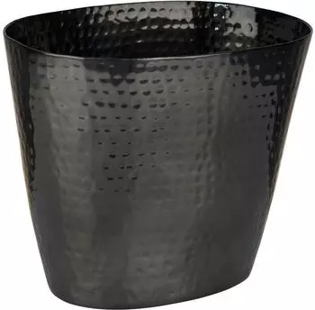 APS Wein- / Sektkühler 20,5 x 14 cm, H: 17 cm - schwarz Metall 36107 APS Wein- / Sektkühler 20,5 x 14 cm, H: 17 cm - schwarz Metall 36107