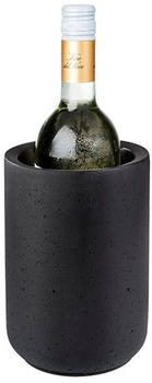 APS Flaschenkühler aus Beton Farbe: Schwarz für 0,7 bis 1,5 Liter Flaschen