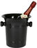 ich-zapfe SEKT/CHAMPAGNER - Kübel 4.0l. - schwarz glänzend - Made in Germany - 4692