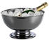 Esmeyer Caterado Champagner-Kühler PORTLAND Edelstahl mit schwarzer PVD-Beschichtung - schwarz Edelstahl 18/10 306-044